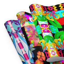 Load image into Gallery viewer, Disco Fleurs Wrapping paper sheets