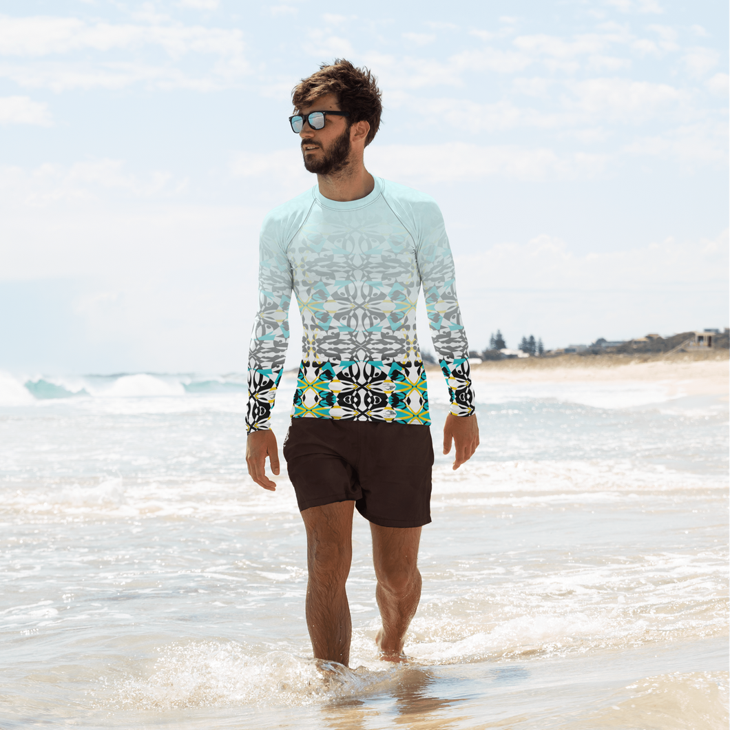 Wholesale Men's Rash Guard in Maui Mind and Body