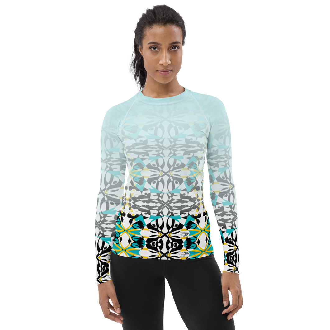 Wholesale Women's Rash Guard in Maui Mind and Body